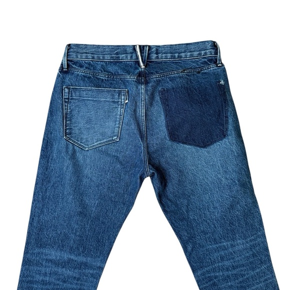 3x1 3x1 Fringe Straight Crop In Lima Jeans Dark Wash Size 26” - Picture 5 of 13